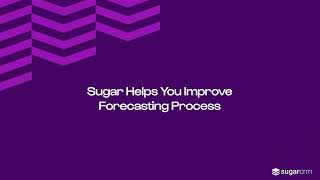 Sugar Helps You Improve Forecasting Processes [upl. by Ina726]