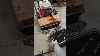 Plate compactor oil change [upl. by Earl]