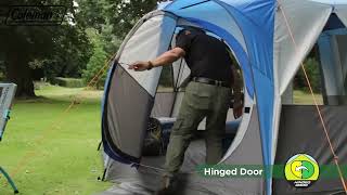 Coleman Cortes Octagon 8 Family MultiSided Tent  Blue  irewardshopcom [upl. by Snahc105]