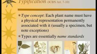 Taxonomical Ranks Typification Principal of Priority amp Valid Publication by Dr Mahendra Bhise [upl. by Herriott]