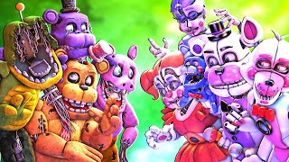 SFM FNaF Withered Melodies vs Sister Location [upl. by Aineg537]