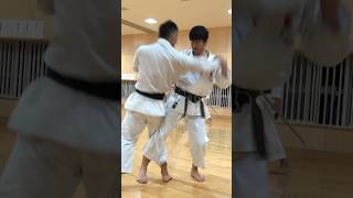 Throwing by quotHeiansandanquot【How to use the kata of Karate】 [upl. by Datnow]