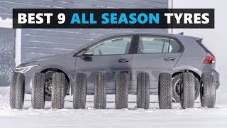 9 of the BEST All Season  All Weather Tires for 2021 [upl. by Marice]