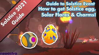 SOLSTICE EVENT 2021 GUIDE How to get Solarizon Hexalios and Volkumos Fast  neoastra [upl. by Hulburt]