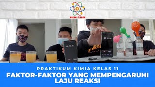 Demonstrasi Praktikum Kimia quotPerubahan Suhu dalam Reaksi Kimiaquot [upl. by Nuawed]