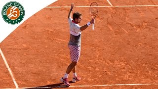 Stan Wawrinka 2015 French Open championship point [upl. by Ottinger874]