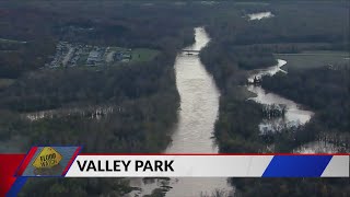 More flooding expected from Meramec River over weekend [upl. by Helbonna]