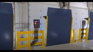 Blue Giant Vertical Storing Dock Leveler Installation Instructional Video [upl. by Deuno554]