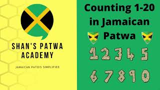 Learn Jamaica Patois Counting 120 Jamaican Patwa Jamaican Creole Jamaican Language [upl. by Omik]