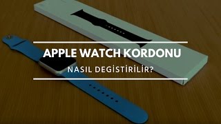 Apple Watch kordonu nasıl değiştirilir [upl. by Turner181]