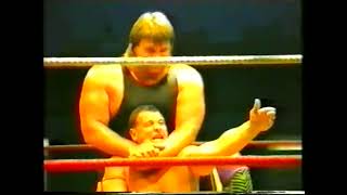 August 1991  CWA Buffalo Peterson vs David Taylor amp Tony St Clair [upl. by Storer]