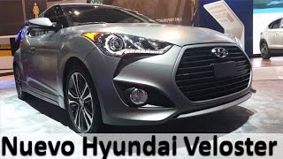 Nuevo Hyundai Veloster Turbo 2017 Consumo Precio Ficha Técnica [upl. by Renato]