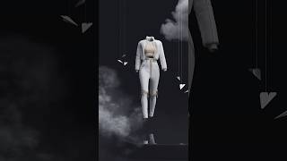 Fashion Show Animation marvelousdesigner blender fashion animation jacket trouser runway fyp [upl. by Caril]