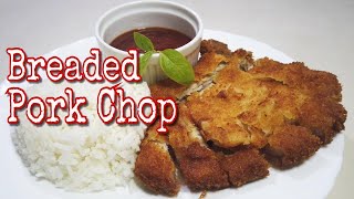 TENDER amp JUICY BREADED PORK CHOP RECIPE [upl. by Anastassia]