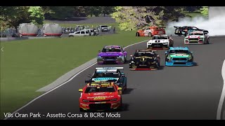 V8s  Oran Park Assetto Corsa [upl. by Nocaj]