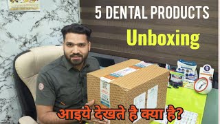 5 Dental product unboxing [upl. by Pass]