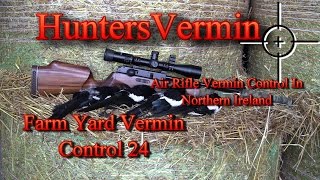 Air Rifle Hunting Farm Yard Vermin Control 24 [upl. by Dolora387]