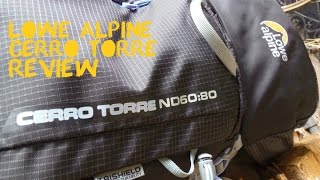 Lowe Alpine Cerro Torre review [upl. by Par986]