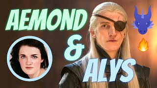 What Will Alys Rivers amp Aemond Targaryens Story Be In House Of The Dragon [upl. by Leinad]