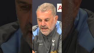 quotWIN SOMETHING AND EVERYONE WILL LOVE MEquot Spurs Boss Postecoglou on Erik ten Hag and Man Utd [upl. by Rahmann]