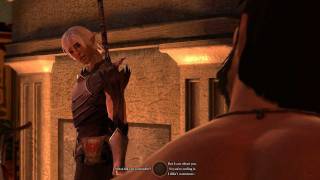 Dragon Age 2 Fenris Romance 56 A Bitter Pill Hawke Estate v2 Romance scene Rivalry [upl. by Haye]