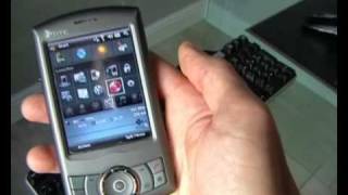 HTC Artemis P3300 diamond touchflo SPB amp Satnav [upl. by Hillegass899]