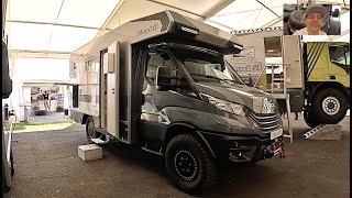 Bimobil EX 412 Allrad 4x4 RV expedition vehicle Camper Van Iveco EX412 walkaround  interior K1135 [upl. by Atalanta]