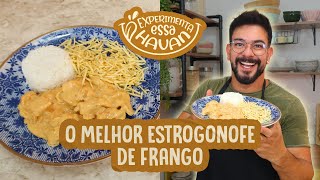 ESTROGONOFE DE FRANGO  FÁCIL RÁPIDO E UMA DELÍCIA [upl. by Merras]