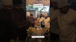 Sasive turns 1yr place surrounded by greenery food anniversary restaurant jpnagar sasive [upl. by Leal574]