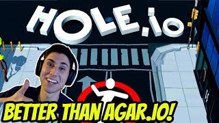 Holeio Game  BETTER THAN AGARIO  Lets Play Holeio Game  The Frustrated Gamer [upl. by Brent]