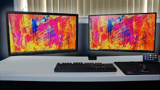 Best Wall Mount for your MONITORS Dual Monitor Mounts [upl. by Cleodel]