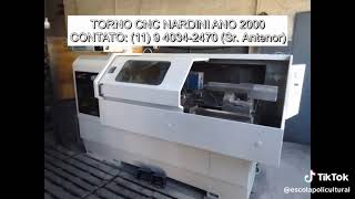 TORNO CNC NARDINI ANO 2000 [upl. by Breskin812]