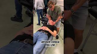 Anterior cervical pull move kiropraktor naprapat chiropractor brainbased [upl. by Roose666]