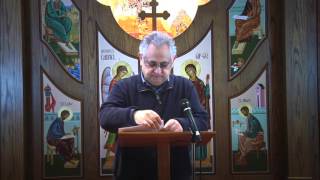 Salvation in the Orthodox Church with Professor Veniamin Friday Part 1 [upl. by Yssak]