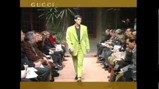 GUCCI PRIMA SFILATA DELLO STILISTA TOM FORDmp4 [upl. by Bala]