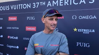 America’s Cup semifinal Francesco Bruni Umberto Molineris Tom Slingsby [upl. by Nhar175]