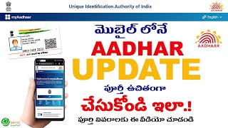 Aadhar Update in Mobile 2024 [upl. by Borek]