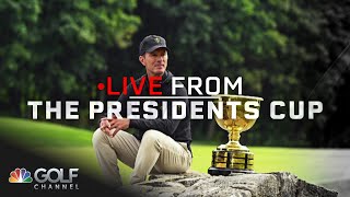 Mike Weir very proud to be a Presidents Cup captain  Live From the Presidents Cup  Golf Channel [upl. by Thgirw643]