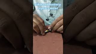 Neckband battery replacement smartphone repring video shorts [upl. by Ahsyt]