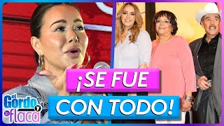 Chiquis Rivera arremete contra sus abuelos y tíos  El Gordo Y La Flaca [upl. by Adnwahsal]