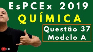 Questão Comentada  EsPCEx 2019  Tema INTERPRETAÇÃO NOMENCLATURA DE ORGÂNICOS E HIBRIDIZAÇÃO [upl. by Catina632]