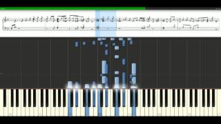 Jay Z  Feelin it Piano Tutorial Synthesia [upl. by Eniamerej]