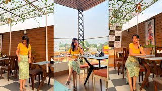 Exploring new rooftop restaurant Tipsy Fizzy movie date🍿Agartala [upl. by Alisan]