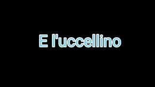 Puccini E Luccellino pronunciation with Italian lyrics [upl. by Mureil]