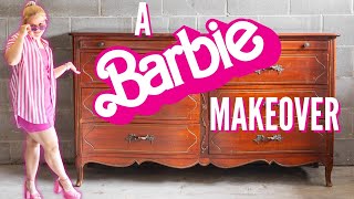 60 Facebook Marketplace Find Turned BARBIE Dream Dresser 💖 [upl. by Trudey]