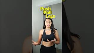 What is Push Pull Leg workout 🏋️‍♀️ gym gymmotivation weightloss workout [upl. by Nager]