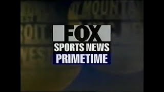 FOX Sports News Primetime March 19 1999 PARTIAL [upl. by Nauqed828]