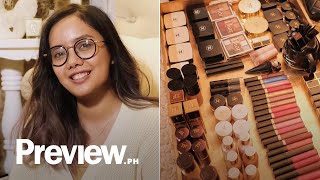 Makeup Artist Anthea Buenos JawDropping Designer Makeup Collection  Designer Favorites [upl. by Hako]