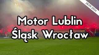 Motor Lublin  Śląsk Wrocław 28092024 PKO BP Ekstraklasa [upl. by Boswall611]