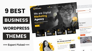 9 Best WordPress Themes for Business 2024  Corporate WordPress Theme [upl. by Nimrac]